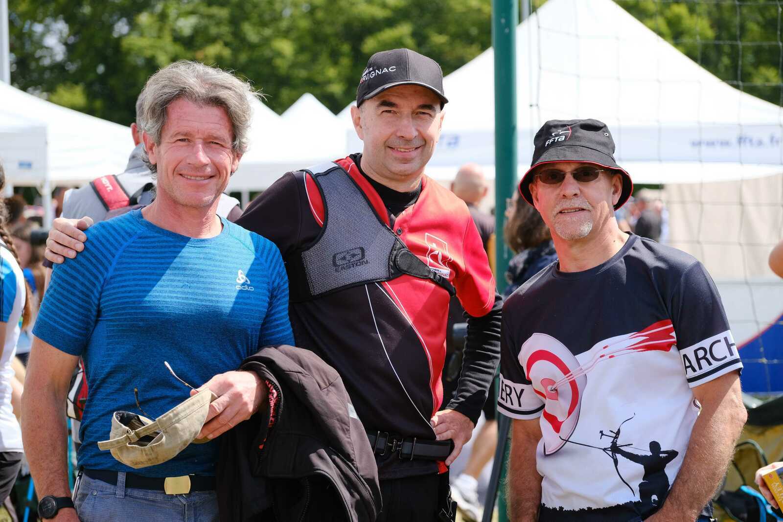 3 archers kervignacois au Championnat de France de TAEN