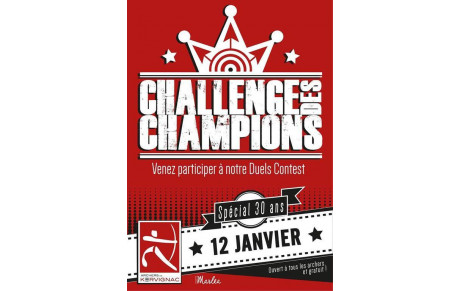 Challenge Des Champions le 12 Janvier 2019