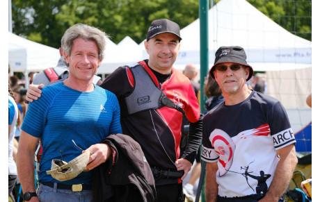 3 archers kervignacois au Championnat de France de TAEN